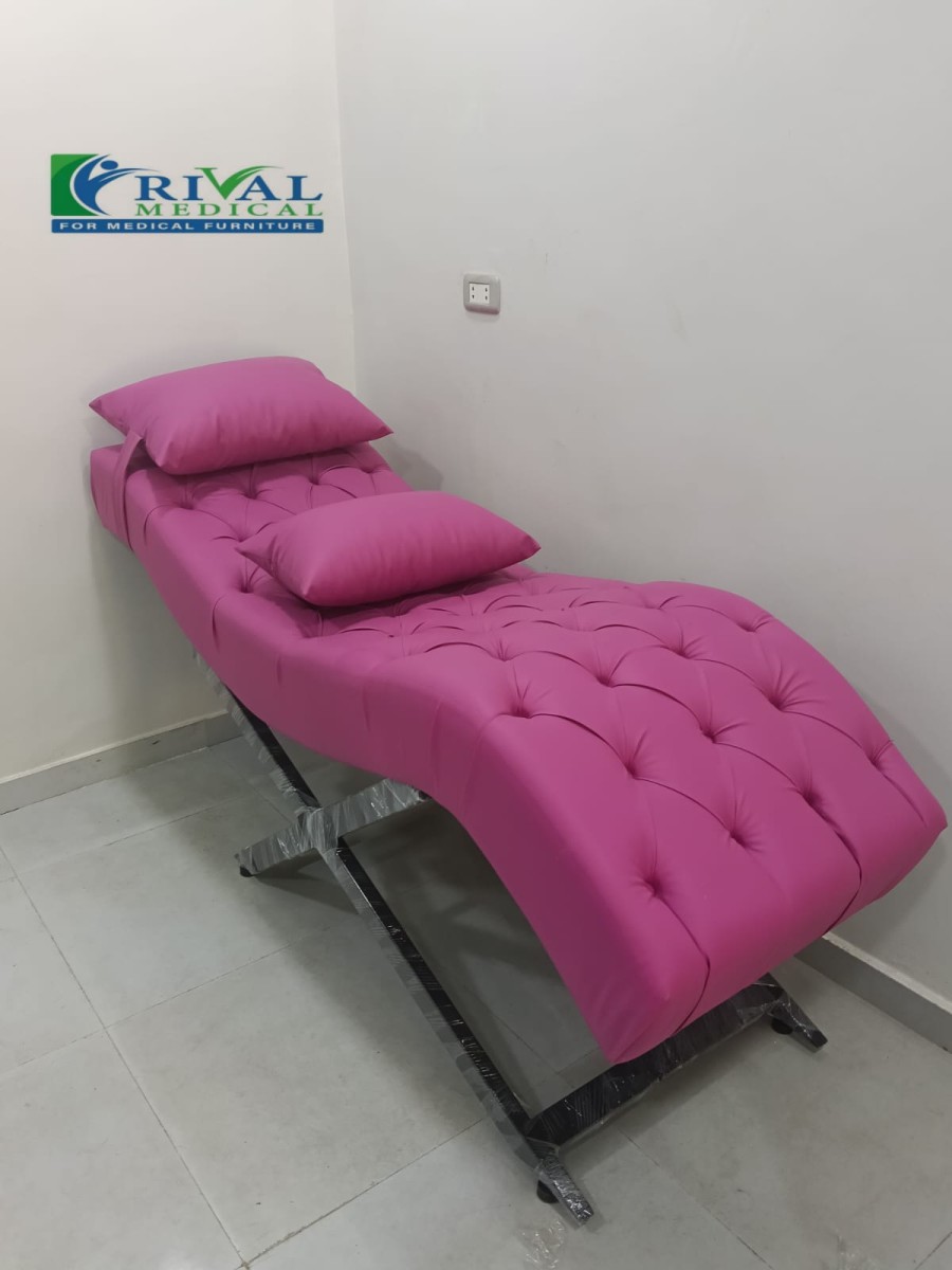 شازلونج استرخاء شاسية حديد مذهب